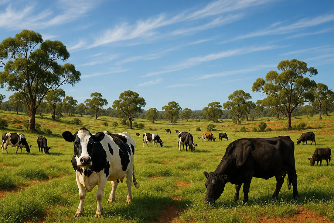 Australian organic cows