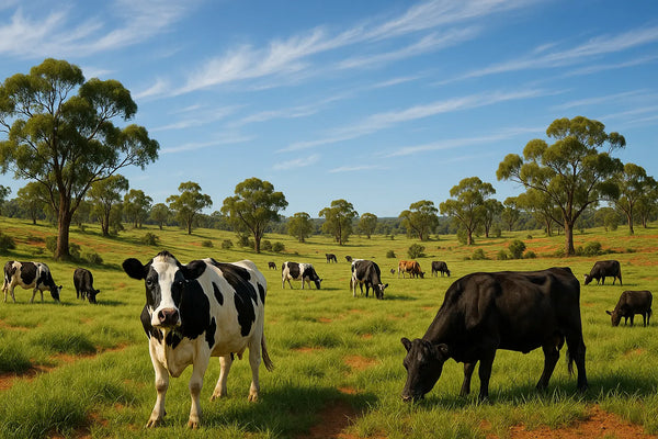 Australian organic cows